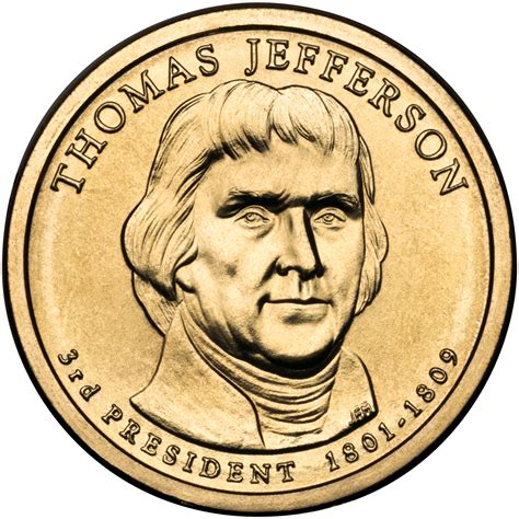 what coin is thomas jefferson on